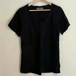 Flax Tulip Short Sleeve Linen Blouse